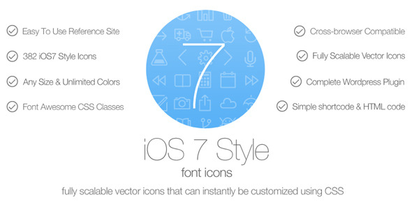 CodeCanyon iOS7 Style Font Icons Wordpress Plugin 5689249 CodeCanyon iOS7 Style Font Icons Wordpress Plugin 5689249