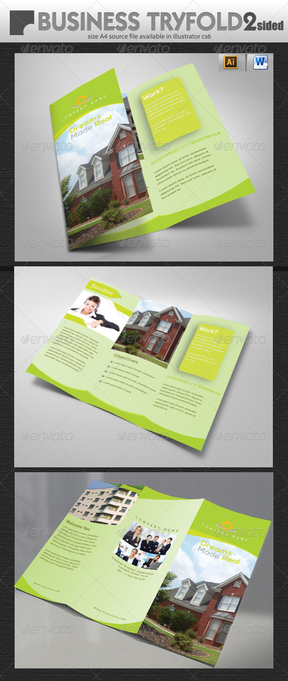 GraphicRiver Real Estate Tri-Fold Brochure Design 5711977 GraphicRiver Real Estate Tri-Fold Brochure Design 5711977