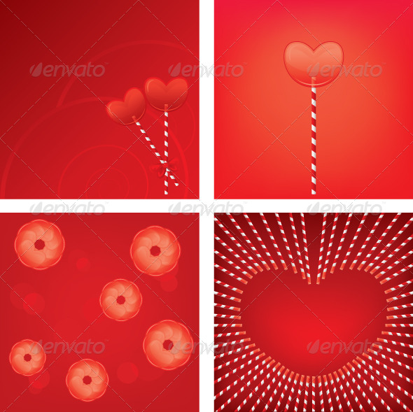 GraphicRiver Heart Shape Lollipop 5712642 GraphicRiver Heart Shape Lollipop 5712642