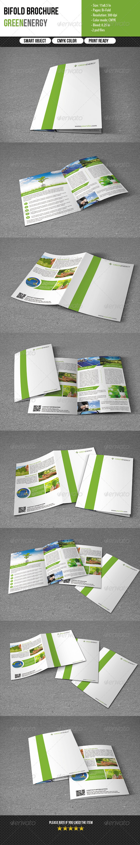 GraphicRiver Bifold Brochure for Green Energy 5712937 GraphicRiver Bifold Brochure for Green Energy 5712937