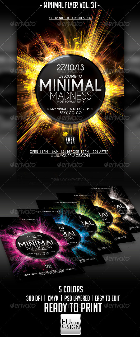GraphicRiver Minimal Flyer Vol 31 5713254 GraphicRiver Minimal Flyer Vol 31 5713254