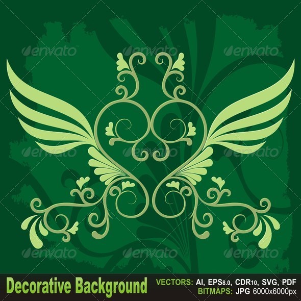 GraphicRiver Decorative Background 5720133 GraphicRiver Decorative Background 5720133