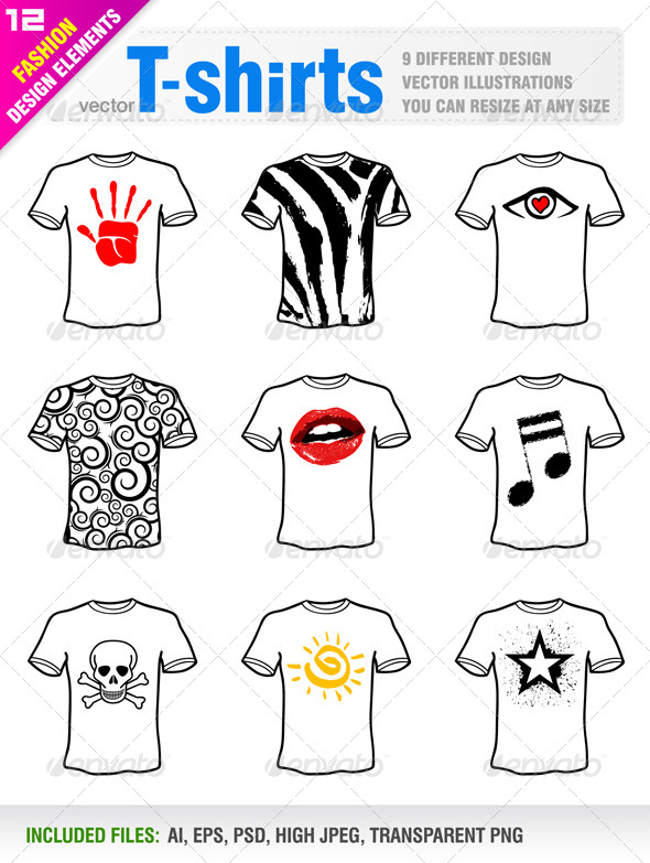 GraphicRiver 9 T-Shirt Design 5725263 GraphicRiver 9 T-Shirt Design 5725263