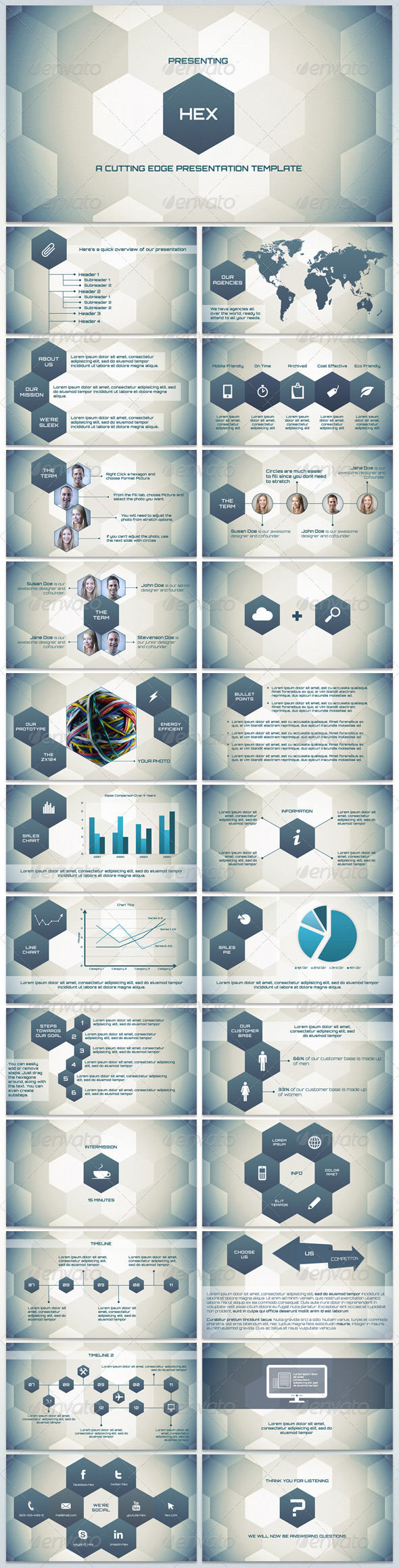 GraphicRiver Hex Cutting Edge Presentation 5727788 GraphicRiver Hex Cutting Edge Presentation 5727788