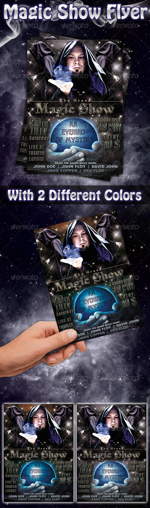 Magic Show Flyer - Miscellaneous Events