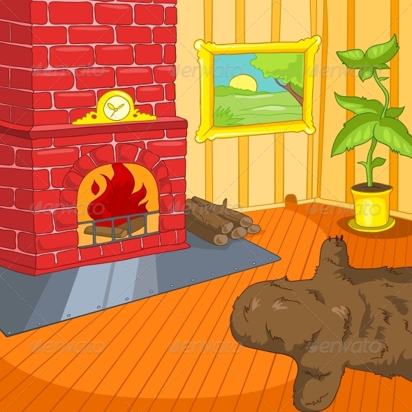 GraphicRiver Room Cartoon 5729138 GraphicRiver Room Cartoon 5729138