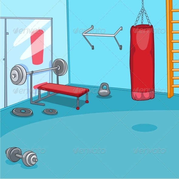 GraphicRiver Gym Room 5729142 GraphicRiver Gym Room 5729142