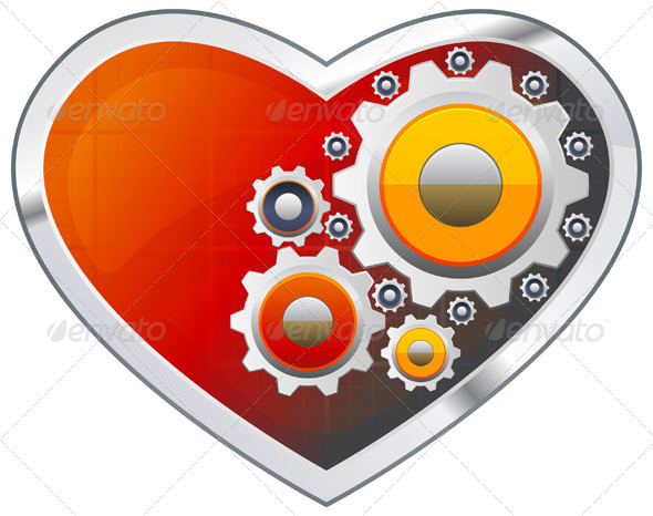 GraphicRiver Mechanical Functioning of Heart 5732494 GraphicRiver Mechanical Functioning of Heart 5732494