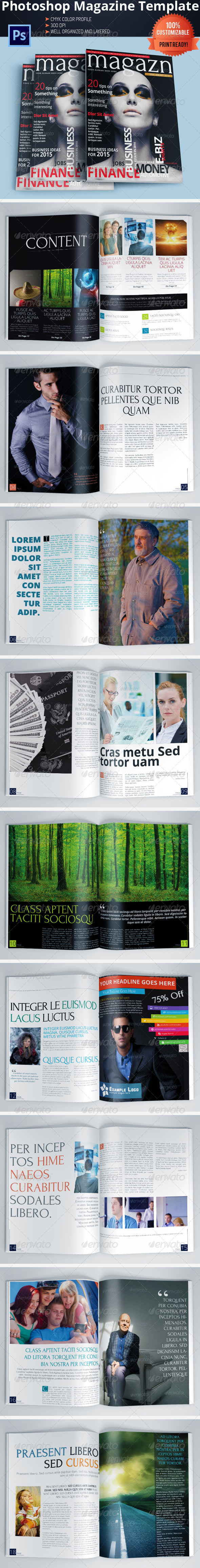 GraphicRiver Magazine Template Vol.8 5665701 GraphicRiver Magazine Template Vol.8 5665701