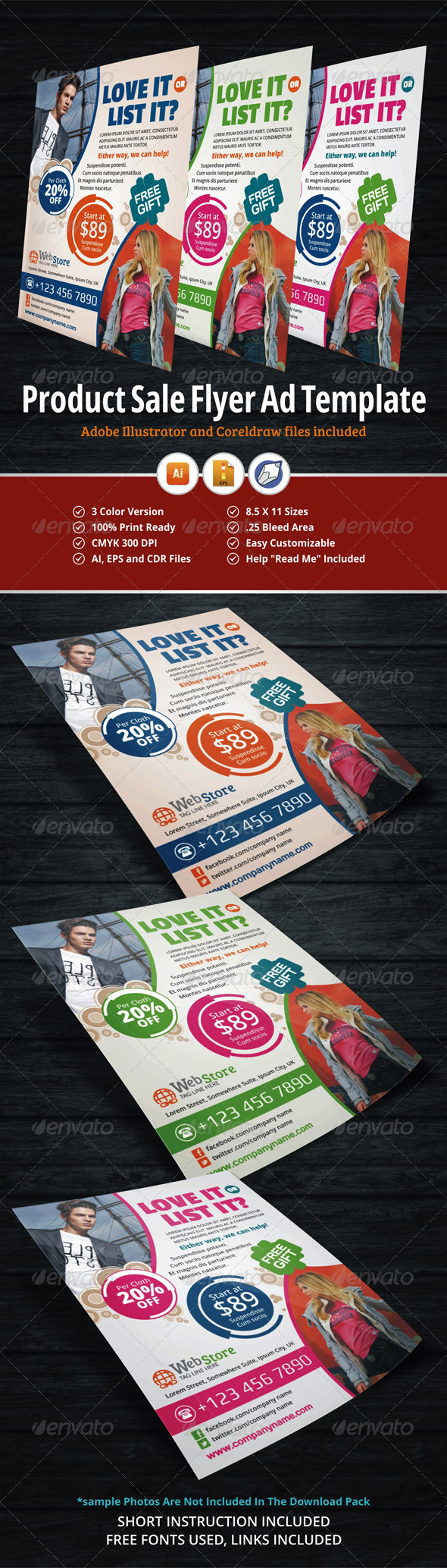 GraphicRiver Product Sale Flyer Ad Template 5736503 GraphicRiver Product Sale Flyer Ad Template 5736503
