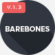 Barebones - Responsive Flat Email Template - ThemeForest Item for Sale