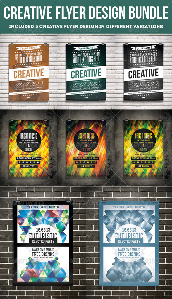 Creative Flyer Design Bundle - Events Flyers