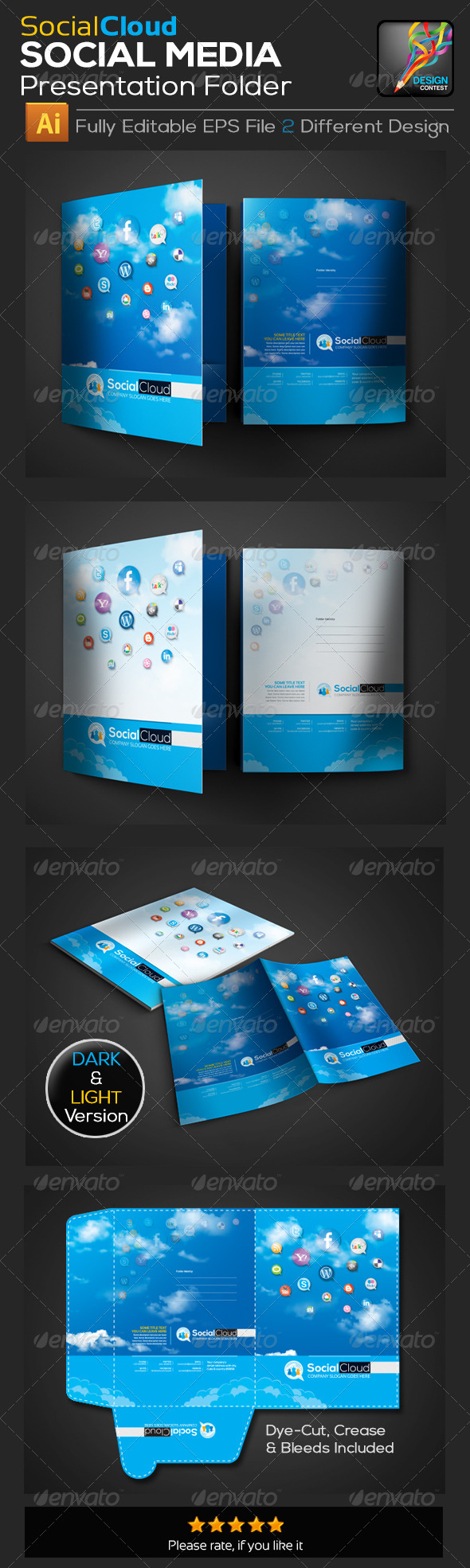 GraphicRiver Social Cloud Social Media Presentation Folder De 5744140 GraphicRiver Social Cloud Social Media Presentation Folder De 5744140