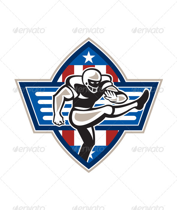 GraphicRiver American Football Placekicker 5744218 GraphicRiver American Football Placekicker 5744218