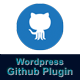 Wordpress Github Plugin - CodeCanyon Item for Sale