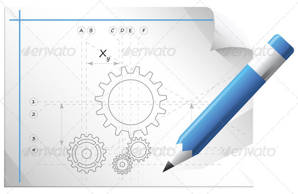 GraphicRiver Technical Drawing 5744473 GraphicRiver Technical Drawing 5744473