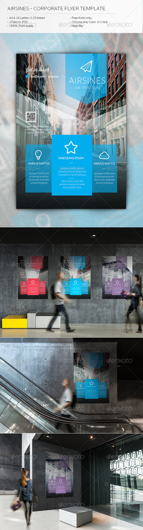 GraphicRiver Airsines Corporate Flyer Template 5744496 GraphicRiver Airsines Corporate Flyer Template 5744496