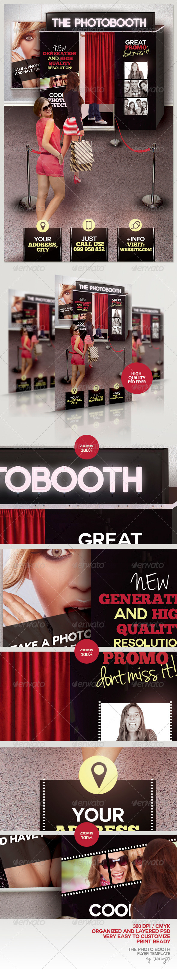 The Photo Booth Flyer Template - Miscellaneous Events