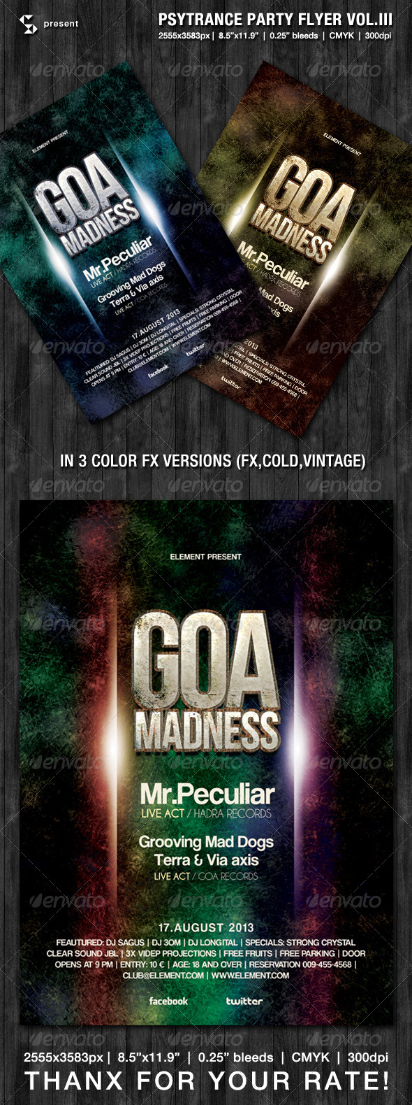 GraphicRiver Psytrance party flyer vol III 4577061 GraphicRiver Psytrance party flyer vol III 4577061