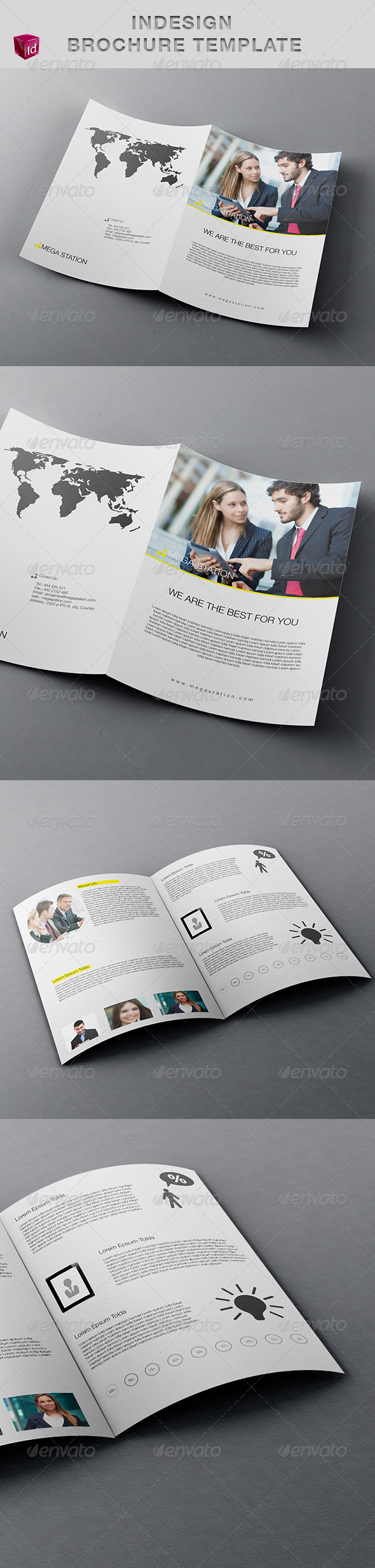 GraphicRiver Bi-Fold Brochure Indesign Template 5435700 GraphicRiver Bi-Fold Brochure Indesign Template 5435700