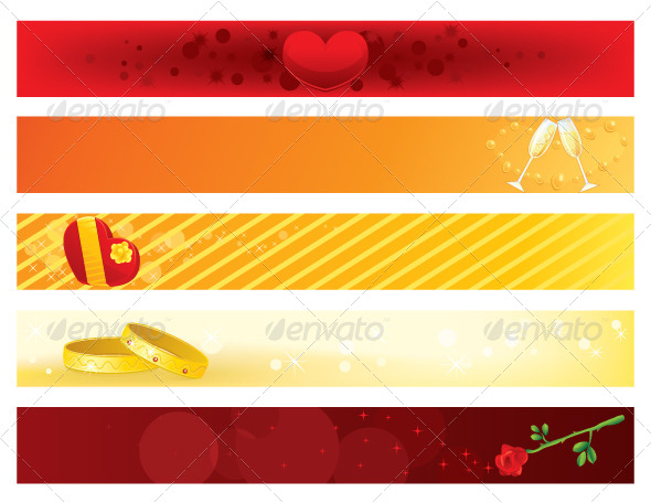 GraphicRiver Valentines Day Banners 5747272 GraphicRiver Valentines Day Banners 5747272