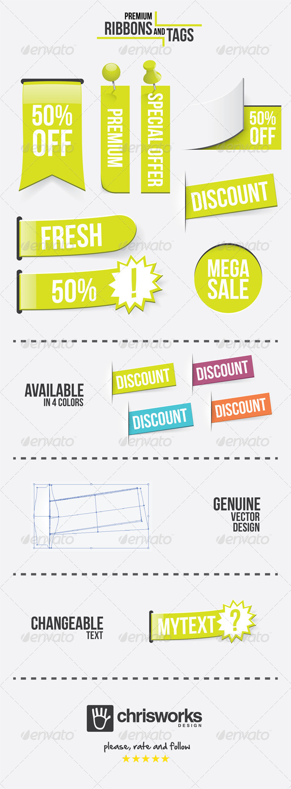 GraphicRiver Premium Ribbons and Tags 5736506 GraphicRiver Premium Ribbons and Tags 5736506