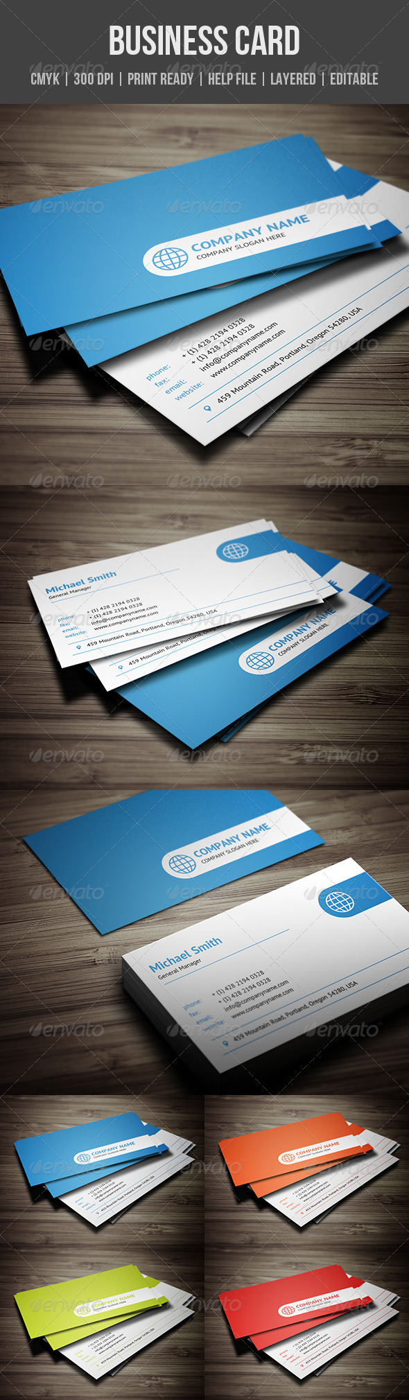 GraphicRiver Clean Corporate Business Card 5752713 GraphicRiver Clean Corporate Business Card 5752713