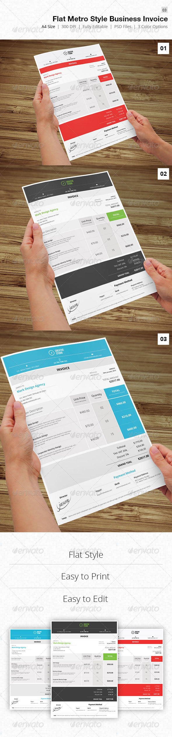 GraphicRiver Flat & Metro Style Business Invoice 03 5694213 GraphicRiver Flat & Metro Style Business Invoice 03 5694213