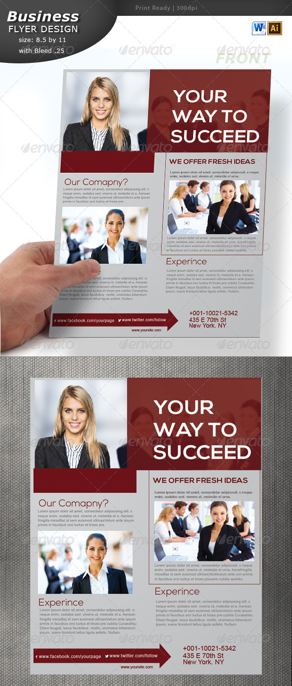 GraphicRiver Business Flyer Design 5754993 GraphicRiver Business Flyer Design 5754993