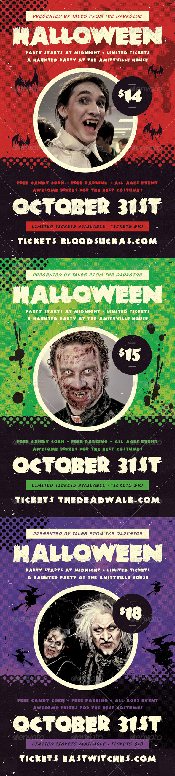 GraphicRiver Haunted Halloween Flyer Template 5755729 GraphicRiver Haunted Halloween Flyer Template 5755729