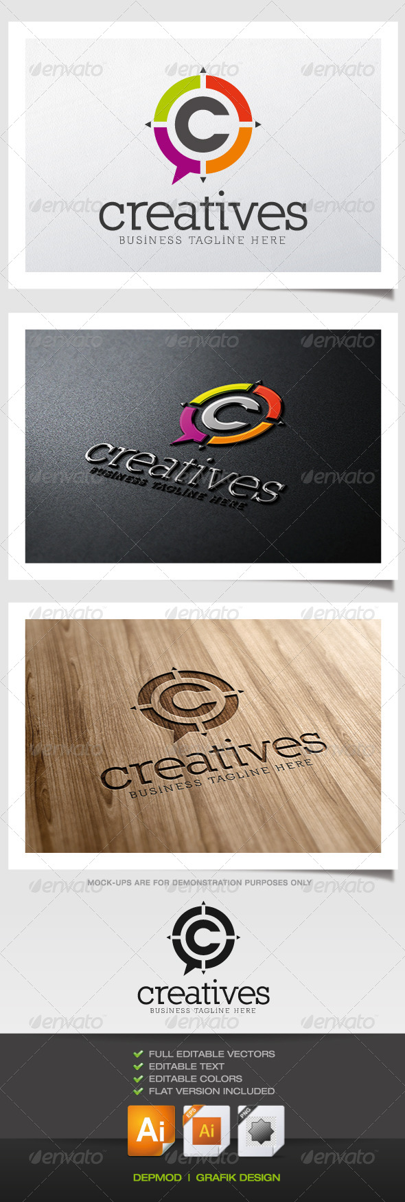 GraphicRiver Creatives Logo 5755918 GraphicRiver Creatives Logo 5755918