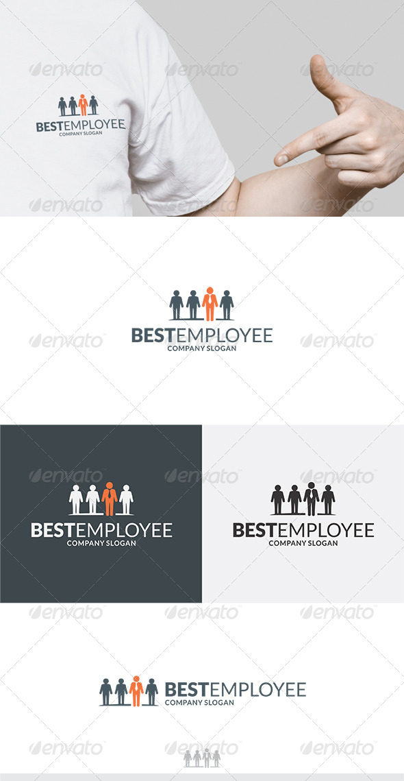 GraphicRiver Best Employee Logo 5771788 GraphicRiver Best Employee Logo 5771788