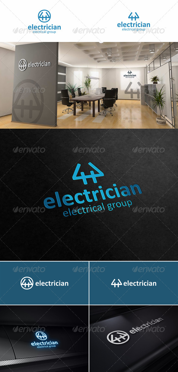 GraphicRiver Electrician Creative Logo 5775437 GraphicRiver Electrician Creative Logo 5775437