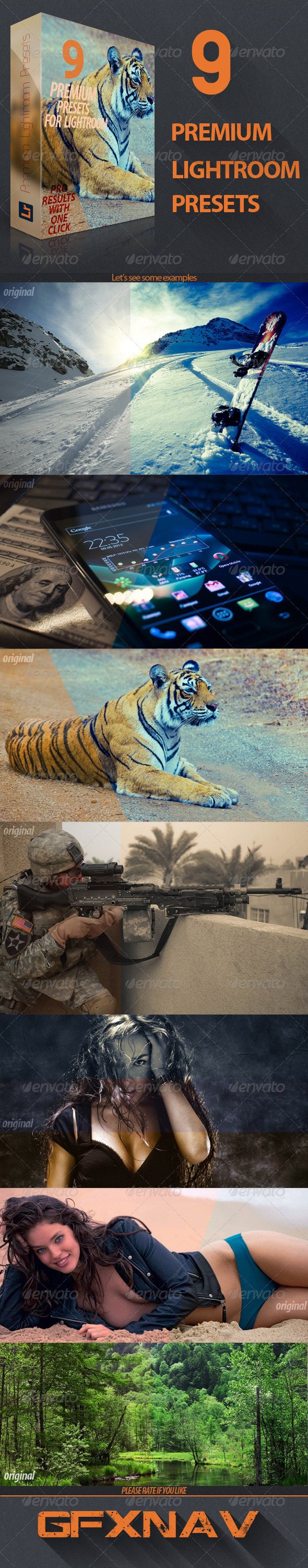 GraphicRiver 9 Mixed Lightroom Presets 5775814 GraphicRiver 9 Mixed Lightroom Presets 5775814