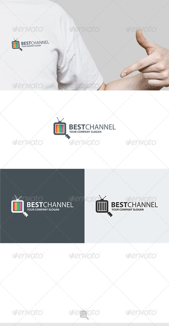 Best Channel Logo - Vector Abstract