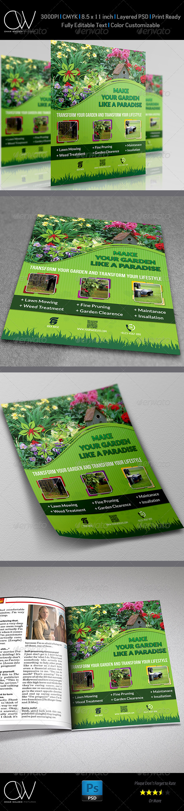 GraphicRiver Garden Services Flyer Template 5036118 GraphicRiver Garden Services Flyer Template 5036118