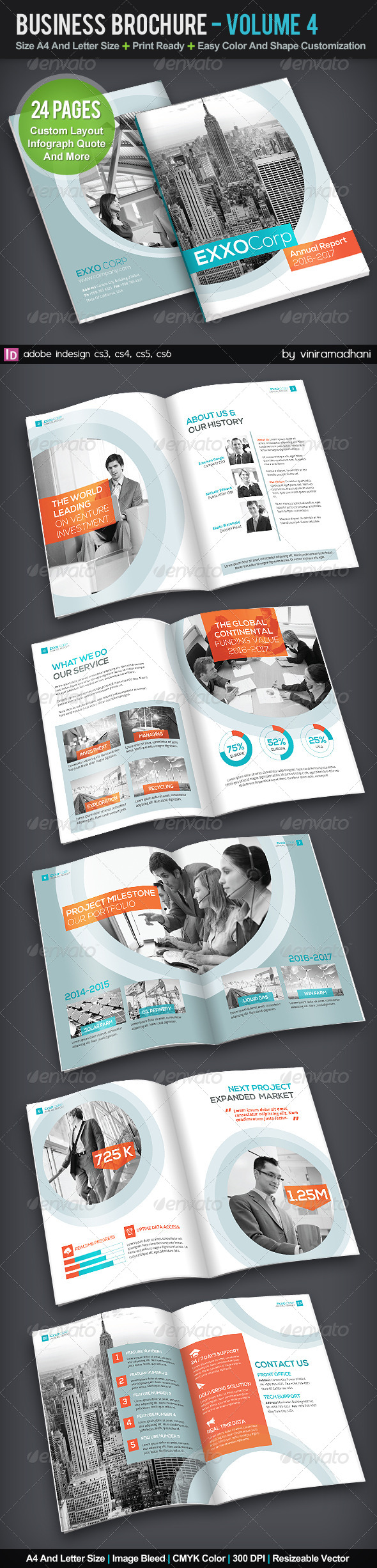GraphicRiver Business Brochure Volume 4 5787130 GraphicRiver Business Brochure Volume 4 5787130