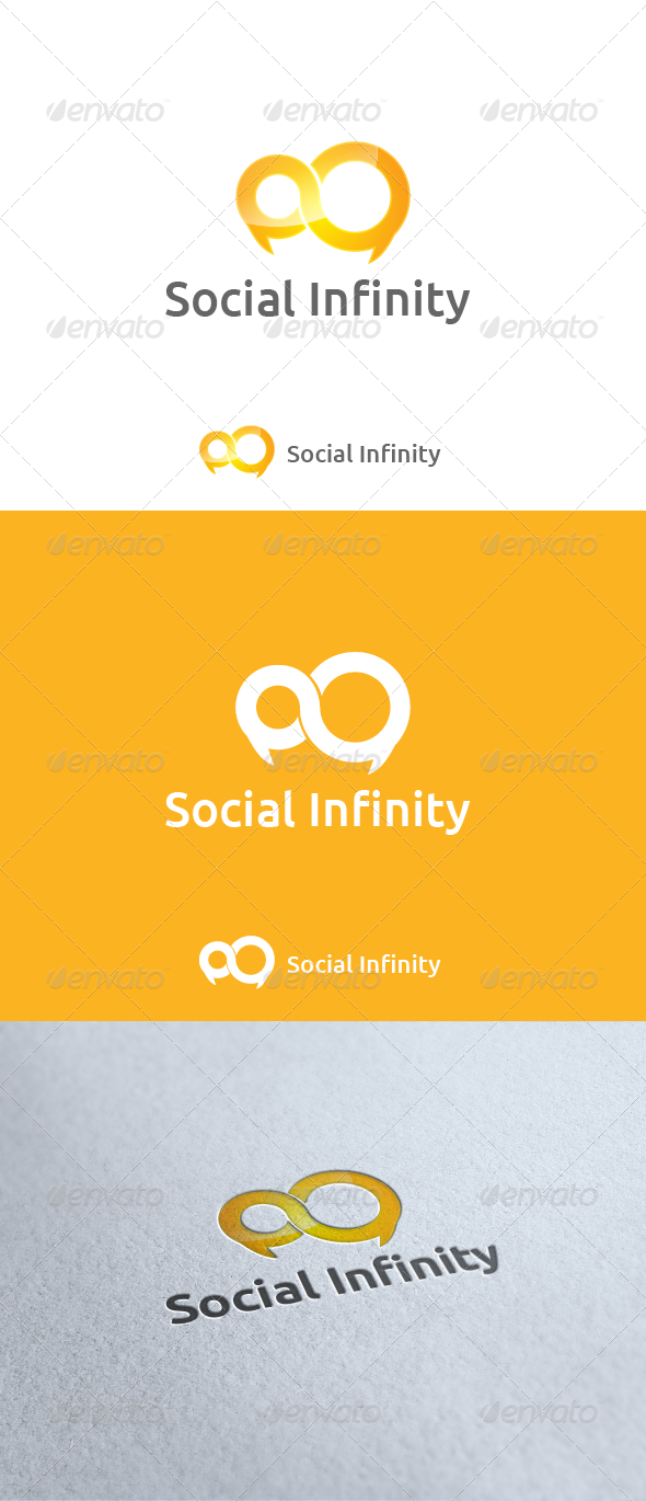 GraphicRiver Social Infinity Logo Templates 5789062 GraphicRiver Social Infinity Logo Templates 5789062