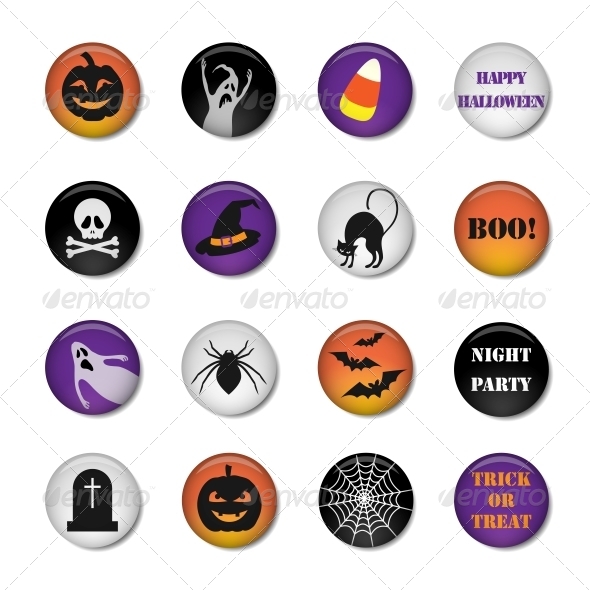 GraphicRiver Halloween Icons 5803970 GraphicRiver Halloween Icons 5803970