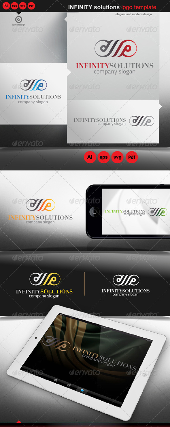 Infinity Solutions - Logo Templates