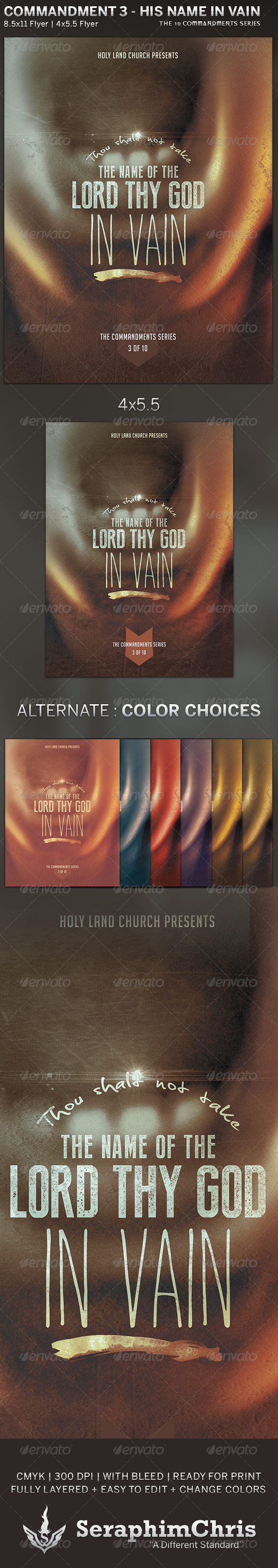 GraphicRiver The Lord s Name Church Flyer Template 5815553 GraphicRiver The Lord s Name Church Flyer Template 5815553