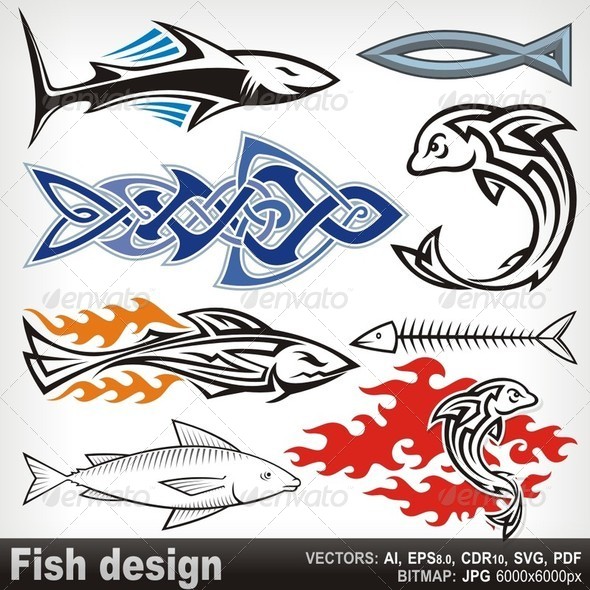GraphicRiver Fish Design 5799704 GraphicRiver Fish Design 5799704