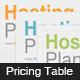 Clean Pricing Table Clean Pricing Table - GraphicRiver Item for Sale
