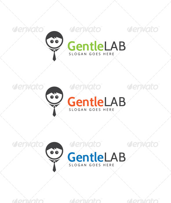 GraphicRiver GentleLab Logo Design 5820708 GraphicRiver GentleLab Logo Design 5820708