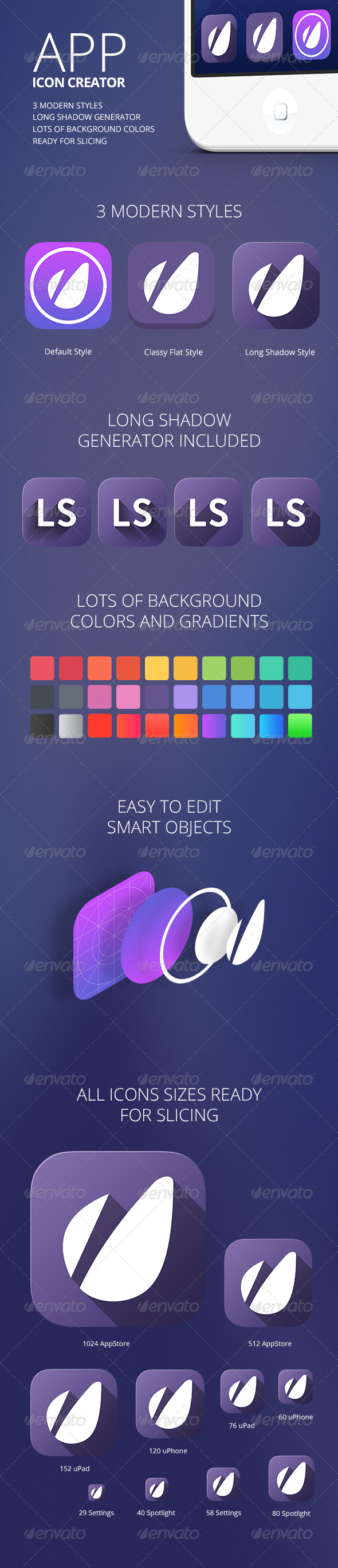 GraphicRiver App Icon Creator with Flat Shadow Generator 5803947 GraphicRiver App Icon Creator with Flat Shadow Generator 5803947