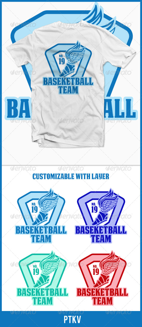 GraphicRiver Basketball Team 5827625 GraphicRiver Basketball Team 5827625