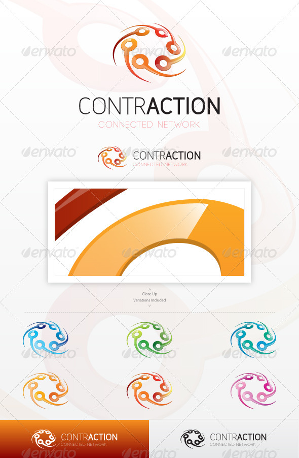 Contraction Logo - Abstract Logo Templates