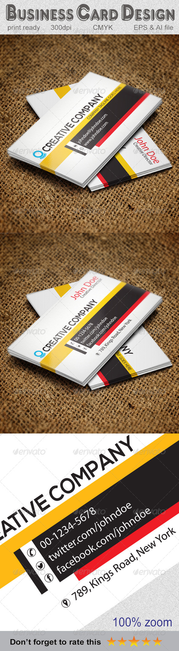 GraphicRiver Corporate Business Card 5831405 GraphicRiver Corporate Business Card 5831405