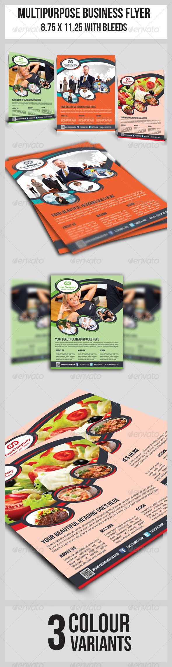 GraphicRiver Multipurpose Business Flyer 5833146 GraphicRiver Multipurpose Business Flyer 5833146