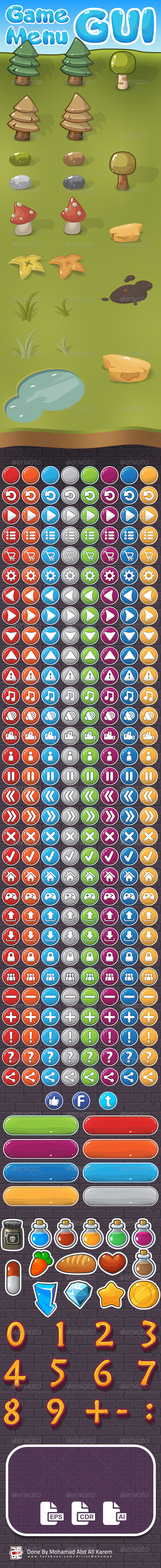 GraphicRiver Game gui part 2 5837242 GraphicRiver Game gui part 2 5837242